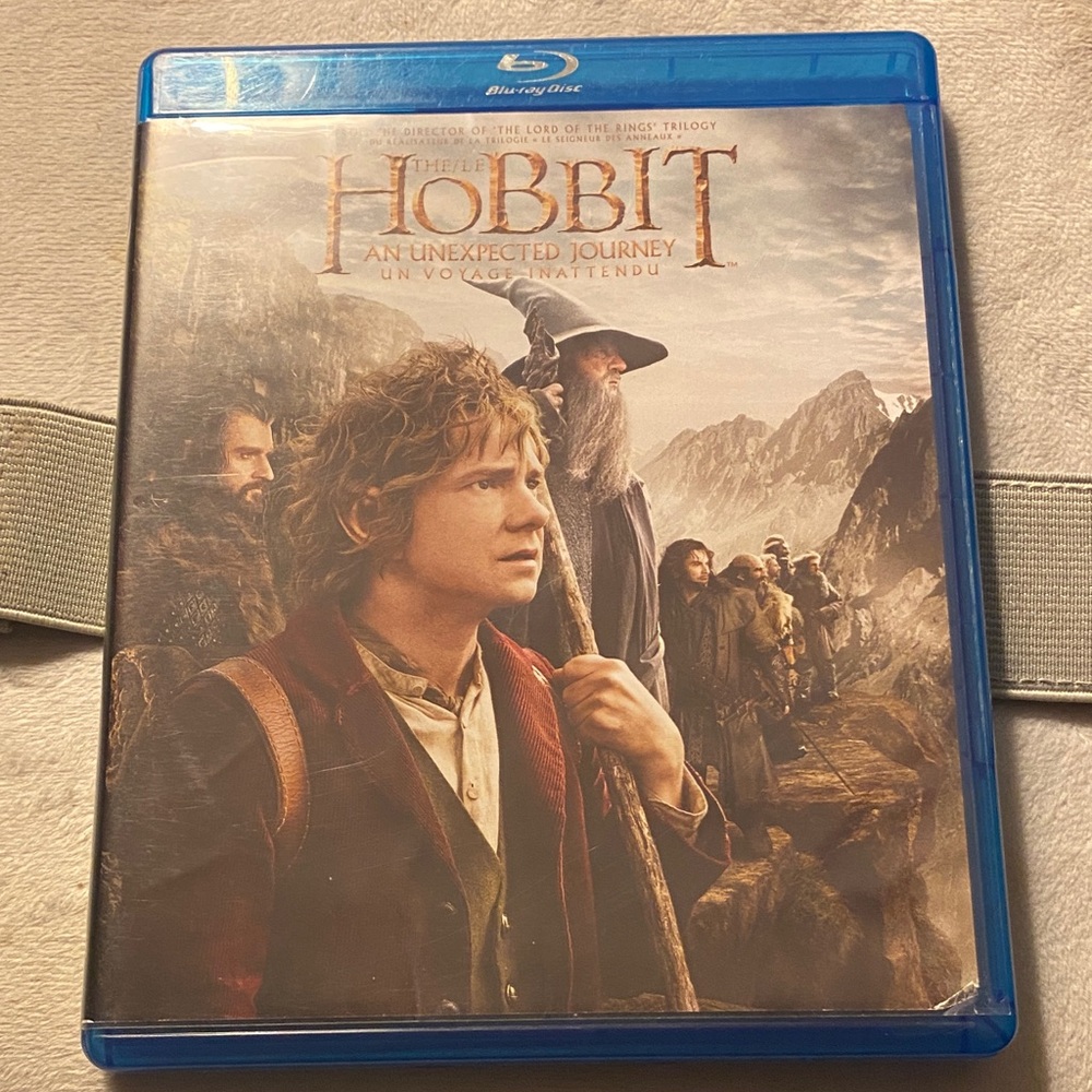 The Hobbit: An Unexpected Journey Blu-ray